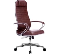 Кресло МЕТТА 6 подлокотники 107, основание 003, темно-коричневый Е z310272576