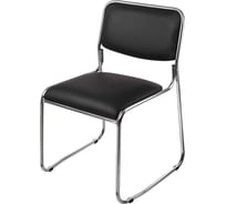 Стул Фабрикант Марс искусственная кожа, PV, 1 черный, СН 4610018464464