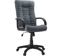 Кресло Фабрикант Атлантис, ткань, Velur, v 32 темно-серый, ТГ, PL680, PL-2, р.ст. 4600812042371