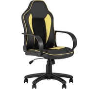 Игровое компьютерное кресло Стул Груп Кратос экокожа черный/жёлтый fb-kratos-yellow