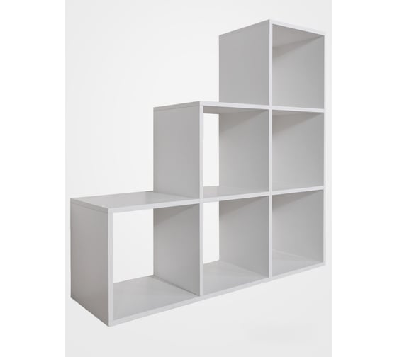 Стеллаж Comfort Avenue Леонардо Белый 101 WAR33E4CS105105FU101EMP 1
