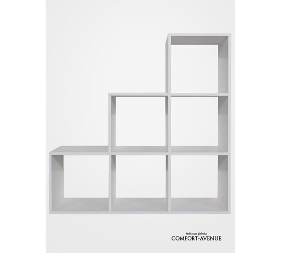 Стеллаж Comfort Avenue Леонардо Белый 101 WAR33E4CS105105FU101EMP