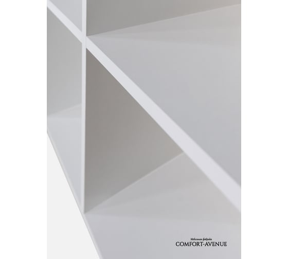 Стеллаж Comfort Avenue Леонардо Белый 101 WAR33E4CS105105FU101EMP