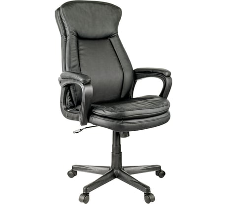 Кресло руководителя Helmi HL-E22 Advantage, экокожа черная 283026