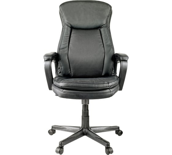 Кресло руководителя Helmi HL-E22 Advantage, экокожа черная 283026