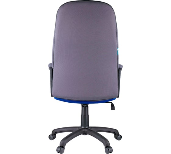 Кресло руководителя Helmi HL-E79 Elegant, ткань TW синяя/серая 277898