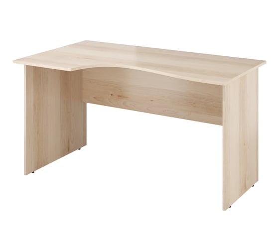 Стол криволинейный левый Монолит 1380x800/650x750 КЦ04.39 1