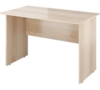 Стол Монолит Канцлер рабочий (1180x650x750) Бук артизан перламутровый39 КЦ01.39