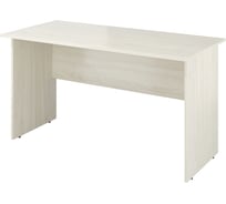 Стол Монолит Канцлер рабочий (1380x650x750) Скандинавское дерево белое38 КЦ02.38