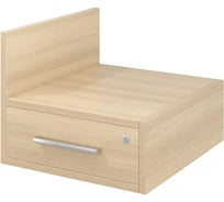 Тумба Монолит Канцлер подвесная 1 ящик (402x404x340) Акация лорка31 КЦ11.31