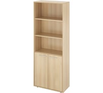 Шкаф Монолит Канцлер 3 отрк. Полки (700x338x1845) (КЦ14+КЦ17_2) Акация лорка31 КЦ26.31
