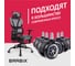 Колеса (ролики) для кресла BRABIX прорезиненные, ХРОМ, КОМПЛЕКТ 5 шт, шток d11 мм, черные, короб, 533088 3