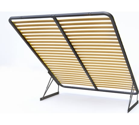 Ортопедическое основание ЭЛИМЕТ 2000х1600, узкая ламель, механизм подъема, газлифты 1000N БП-00001619