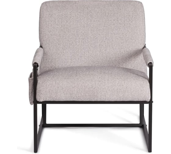 Кресло TetChair Charli LUX велюр/букле, VT shape silver 24903 1