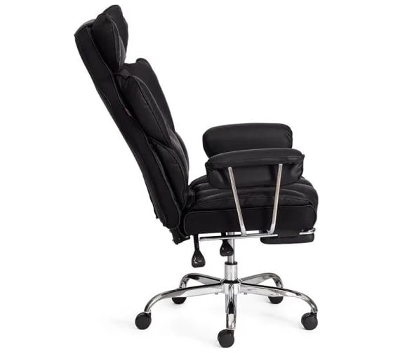 Кресло TetChair Comfy CR кожзам, черный 24856