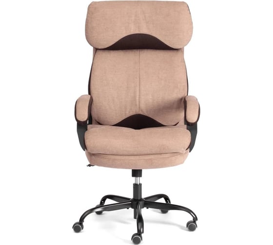 Кресло TetChair Duke metal BL ткань, светло-коричневый 24987 1