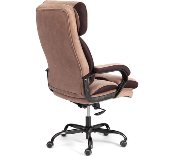 Кресло TetChair Duke metal BL ткань, светло-коричневый 24987