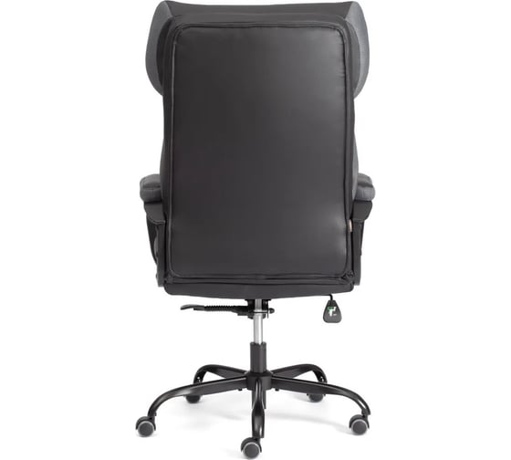 Кресло TetChair Duke metal BL кожзам/ткань, черный/серый 24989