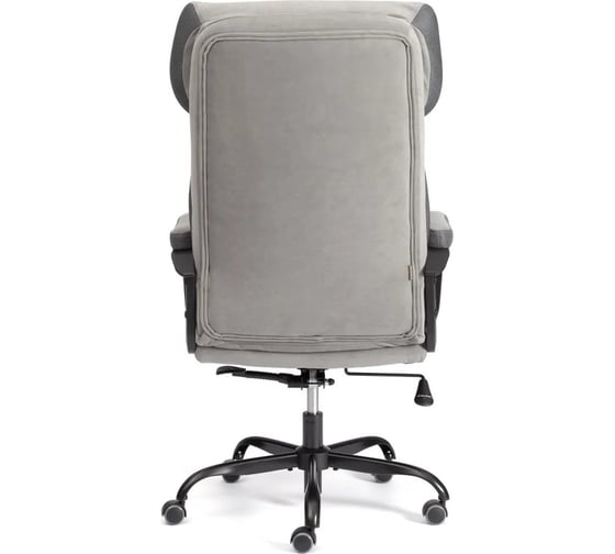 Кресло TetChair Duke metal BL велюр, серый 24988