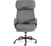 Кресло TetChair Duke metal BL ткань, серый 24986