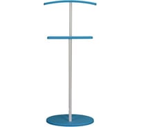 Детская костюмная вешалка Мебелик Клавиус белый/голубой 6408