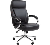 Офисное кресло CHAIRMAN 794 Россия хром экокожа черная 00-07163860