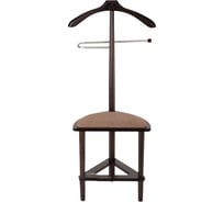 Костюмная вешалка Мебелик В 26Н с сиденьем венге 4802