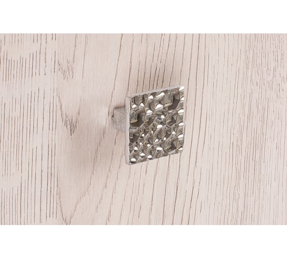 Ручка кнопка ОФК 3801 А комплект из 4 штук, хром Tr-00001066