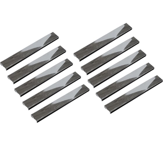 Ручка скоба ОФК 531-128 комплект из 10 штук, хром Tr-00001246
