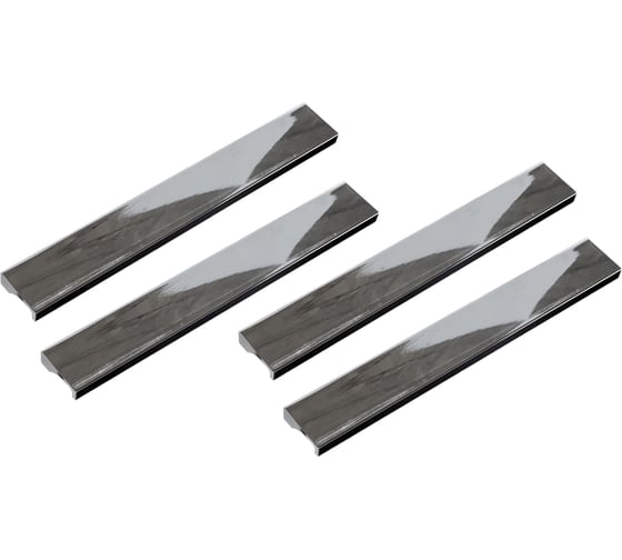 Ручка скоба ОФК 531-128 комплект из 4 штук, хром Tr-00001221