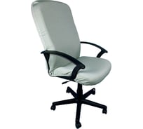 Чехол на мебель для компьютерного кресла ГЕЛЕОС 428Л, размер L, волна, зеленый чай ГЧ00428Л