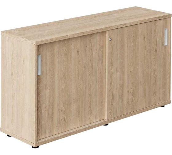Тумба-купе Альянс мебель низкая 1400x400x750 ТКН-14.4 Дуб экспрессив песочный