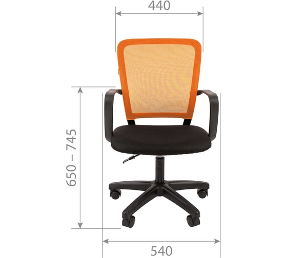 Офисное кресло CHAIRMAN 698LT Россия TW-05 синий 00-07188381