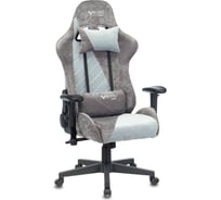 Игровое компьютерное кресло ZOMBIE VIKING X FABRIC серый/серо-голубой ткань VIKING X GREY