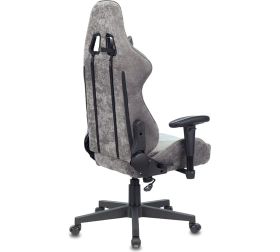 Игровое компьютерное кресло ZOMBIE VIKING X FABRIC серый/серо-голубой ткань VIKING X GREY