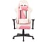 Игровое компьютерное кресло ZOMBIE VIKING X FABRIC белый/розовый ткань VIKING X PINK 2