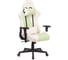 Игровое компьютерное кресло ZOMBIE VIKING X FABRIC белый/зеленый ткань VIKING X GREEN 1