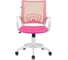Компьютерное кресло Бюрократ CH-W695N розовый пластик белый CH-W695N/PK/TW-13A 2
