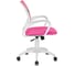 Компьютерное кресло Бюрократ CH-W695N розовый пластик белый CH-W695N/PK/TW-13A 3