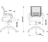 Компьютерное кресло Бюрократ CH-W695N розовый пластик белый CH-W695N/PK/TW-13A 6
