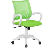 Компьютерное кресло Бюрократ CH-W695N салатовый пластик белый CH-W695N/SD/TW-18