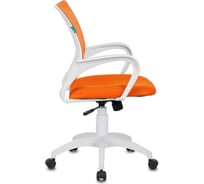 Компьютерное кресло Бюрократ CH-W695N оранжевый пластик белый CH-W695N/OR/TW-96-1