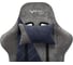 Игровое компьютерное кресло ZOMBIE VIKING X FABRIC серый/темно-синий ткань VIKING X NAVY 7