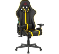 Игровое компьютерное кресло ZOMBIE VIKING A4 черный/желтый экокожа ZOMBIE VIKING A4 YEL