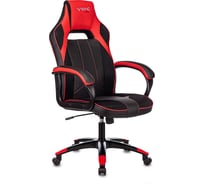 Игровое компьютерное кресло ZOMBIE VIKING 2 AERO черный/красный экокожа/ткань VIKING 2 AERO RED