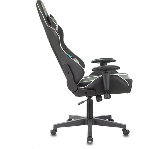 Игровое компьютерное кресло ZOMBIE VIKING A4 черный/белый экокожа ZOMBIE VIKING A4 WH