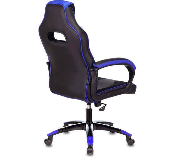 Игровое компьютерное кресло ZOMBIE VIKING 2 AERO черный/синий экокожа/ткань VIKING 2 AERO BLUE