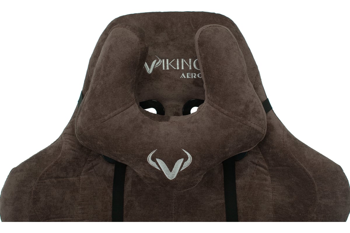 Кресло геймерское zombie viking knight lt10 fabric коричневый