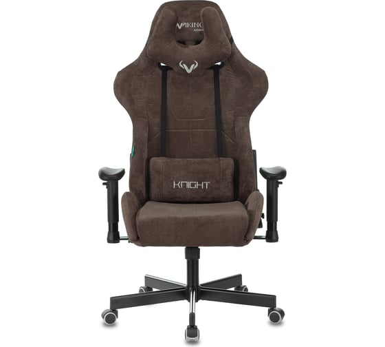 Игровое компьютерное кресло ZOMBIE VIKING KNIGHT LT FABRIC коричневый текстиль VIKING KNIGHT LT10