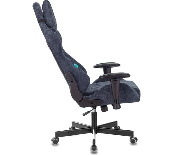 Игровое компьютерное кресло ZOMBIE VIKING KNIGHT LT FABRIC синий текстиль VIKING KNIGHT LT27